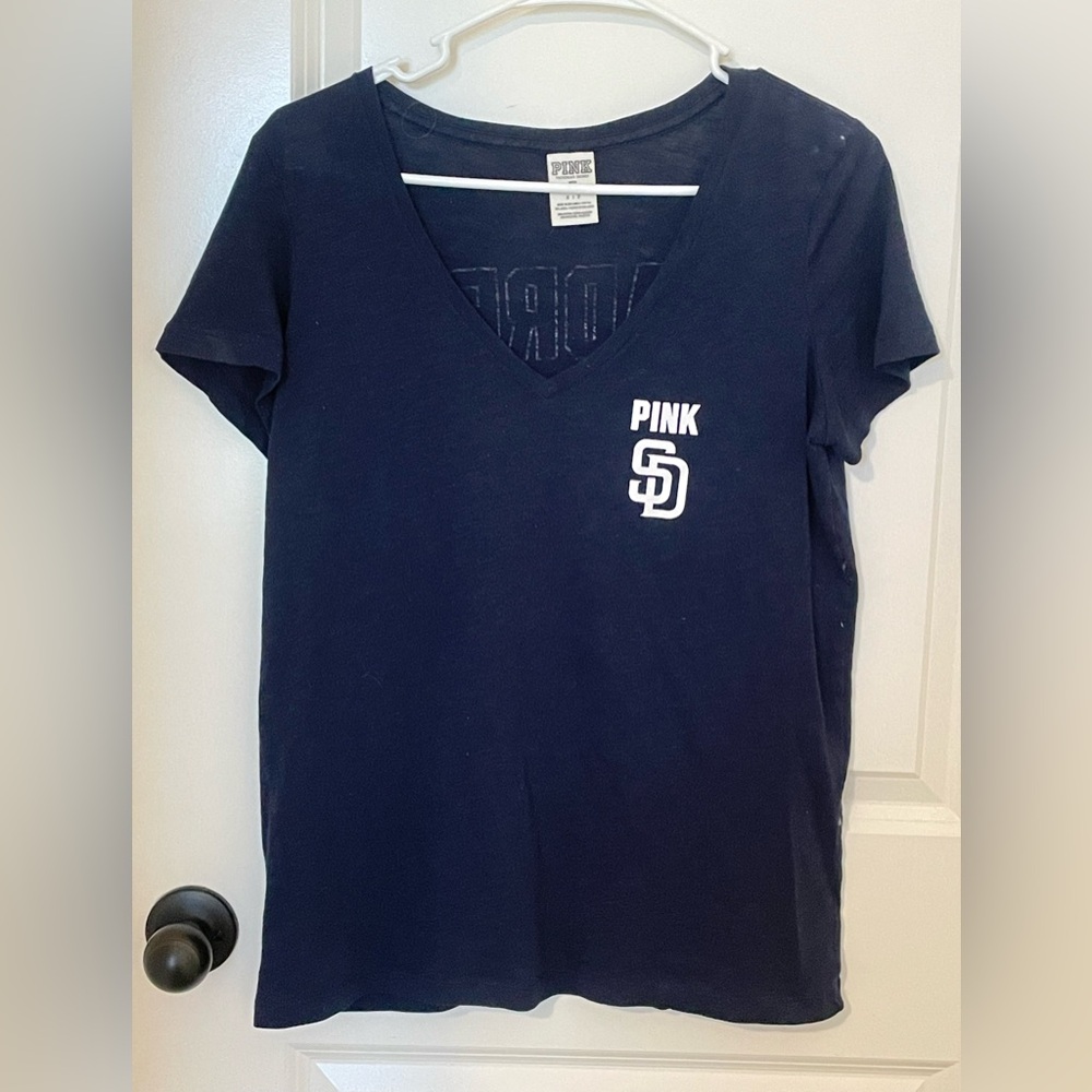 Pink SD Padres tee